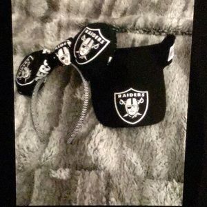 Minnie Mouse ears and visor